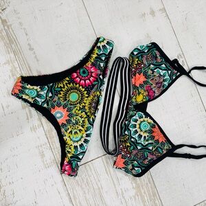 Hurley Tropical Print Bikini